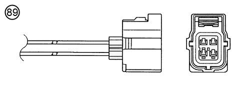 Lambda sonda NGK OZA603-MB6 Lambda sonda NGK OZA603-MB6