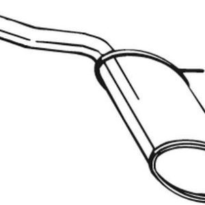 BS 281-693 Střední tlumič výfuku BOSAL BS 281-693 Střední tlumič výfuku BOSAL