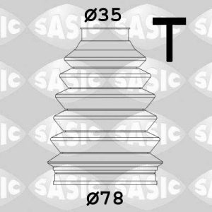 Sada měchů, hnací hřídel SASIC 4003457 Sada měchů, hnací hřídel SASIC 4003457