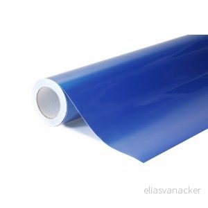 Super lesklá metalická modrá střední polepová fólie 152x1000cm - interiér/exterié SGM3020-100