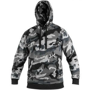 Mikina s kapucí ARYN, šedo-bílá (maskáč), vel. 3XL 739463 Mikina s kapucí ARYN, šedo-bílá (maskáč), vel. 3XL 739463