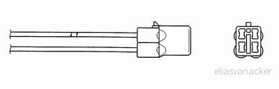 Lambda sonda NGK AZD0101-KJ005 Lambda sonda NGK AZD0101-KJ005