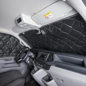 Rohože termické vnitřní kabinové Blackline, 9vrstvé pro Citroën Spacetourer, Opel Vivaro, Peugeot Expert, Toyota Proace, Pössl Campster a Vanster (3dílná sada) 304803