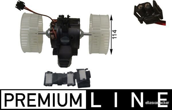 MH AB 133 000P ventilátor topení a klimatizace MAHLE 718802