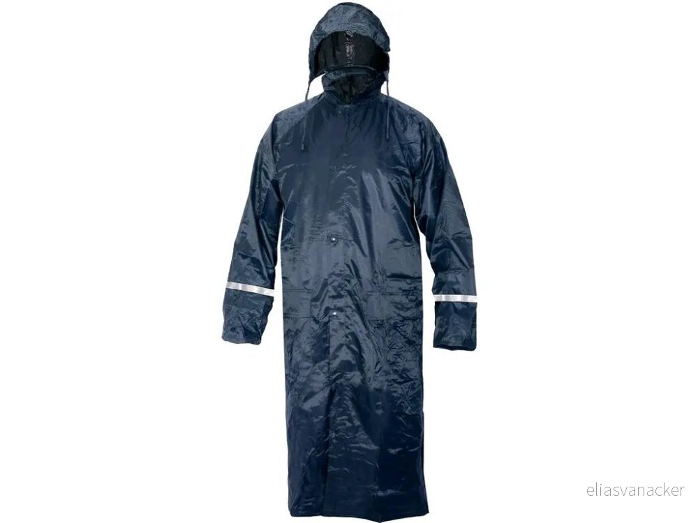 Plášť pogumovaný CXS-VENTO, dlouhý s kapucí, modrý, vel. XL, CANIS 646658