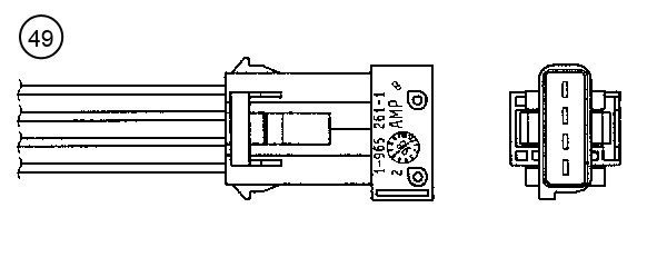 Lambda sonda NGK OZA683-EE21 Lambda sonda NGK OZA683-EE21