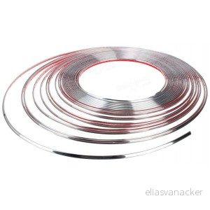 Ozdobná chromovaná lišta 8mm - 300cm CHOL08-030