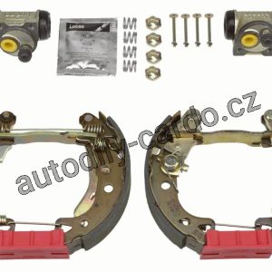 Sada brzdových čelistí TRW GSK1139 – Superkit CITROEN