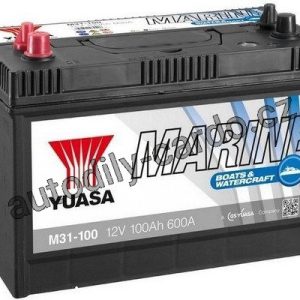 Autobaterie YUASA M31-100 100Ah 600A 12V L+ /330x173x240/