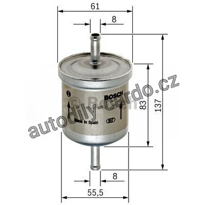 Palivový filtr BOSCH (0450905287)