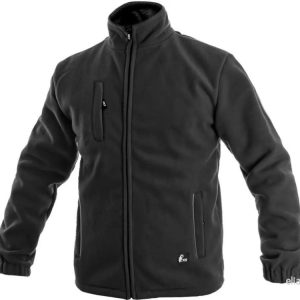 Bunda pánská fleece CXS-OTAWA, černá, vel. XL, CANIS 632668 Bunda pánská fleece CXS-OTAWA, černá, vel. XL, CANIS 632668