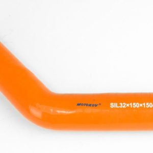 Koleno silikonové, průměr 32 mm, ohyb 45°, délka 150×150 mm 712194