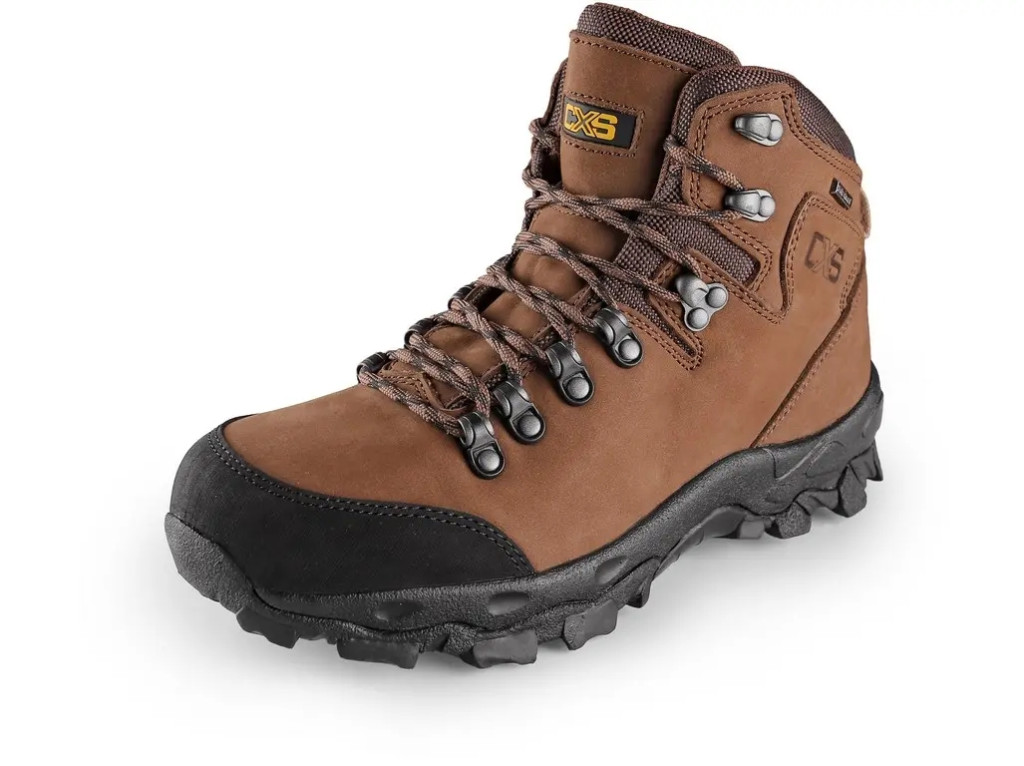 Obuv kotníková CXS GO-TEX MONT BLANC, hnědá, vel. 41, CANIS 728918
