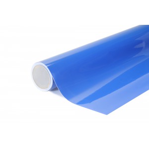 Super lesklá tmavá modrá polepová fólie 152x700cm - interiér/exteriér SGF12-070