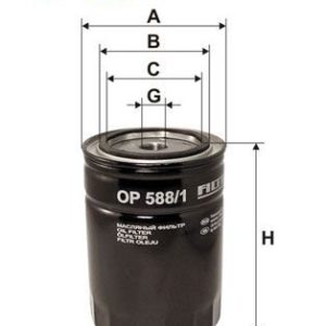 FI OP588/1 filtr olejový FILTRON FI OP588/1 filtr olejový FILTRON