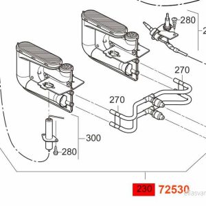 Sada hořáků Trumatic S 5002 30mbar/Truma S 5004 312945