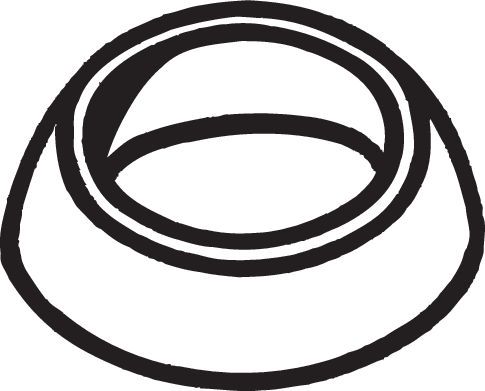 BS 256-082 Těsnění - doplňkový díl výfuku Bosal 1006409