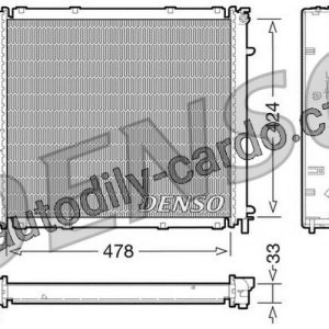 Chladič motoru DENSO (DE DRM23030) Chladič motoru DENSO (DE DRM23030)