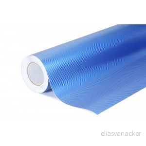 Exkluzivní 4D Karbonová modrá polepová fólie 152x2000cm - interiér/exteriér 4D09-200