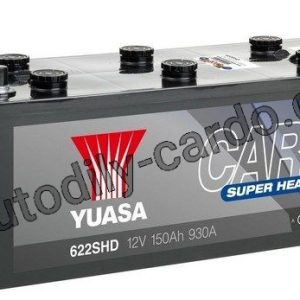Autobaterie YUASA 622 SHD 150Ah 900A 12V /510x216x209/