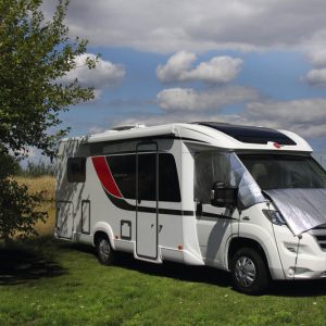 Termoclona vnější pro Ford Transit Custom (od r.v. 06/2018, jednodílná, odklápěcí čelní část) 304937