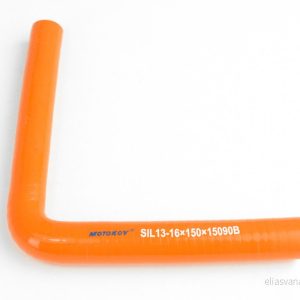 Redukce silikonová koleno, průměr 16/13 mm, ohyb 90°, délka 150×150 mm 721449 Redukce silikonová koleno, průměr 16/13 mm, ohyb 90°, délka 150×150 mm 721449
