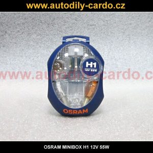 Sada autožárovek OSRAM H1 MINIBOX