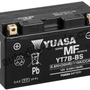 Motobaterie YUASA YT7B-BS 6,8Ah 110A 12V L+ /150x65x93/ Motobaterie YUASA YT7B-BS 6,8Ah 110A 12V L+ /150x65x93/