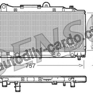 Chladič motoru DENSO (DE DRM13002) Chladič motoru DENSO (DE DRM13002)