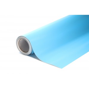 Metalická nebeská modrá polepová fólie 152x50cm - interiér/exteriér LMF08-005