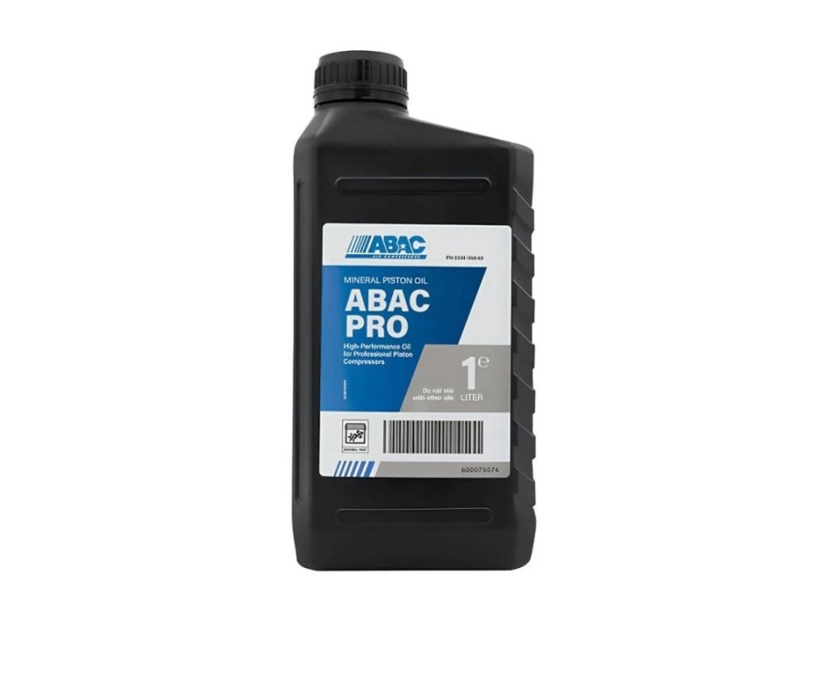 Olej kompresorový ABAC Pro Piston Oil minerální 1l 743562