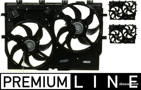 MH CFF 192 000P Ventilátor chlazení motoru MAHLE 721571