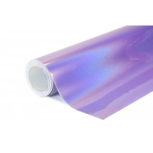 Chromovaná laserová fialová polepová fólie 152x50cm - interiér/exteriér ILF10-005