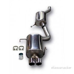 Nerezový výfuk 2x80mm Audi 80 B4 Avant (8C) 02AU042-8
