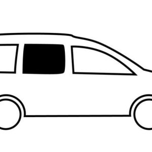 Okno boční pevné pro VW Caddy Maxi (2008–2020), vpravo vpředu, tónované sklo, rozměr 714 × 538 mm 304133 Okno boční pevné pro VW Caddy Maxi (2008–2020), vpravo vpředu, tónované sklo, rozměr 714 × 538 mm 304133