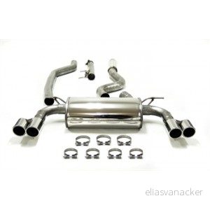 Duplexní nerezový výfuk 2x80mm BMW 4 Kupé (F32) 02BM019-8D