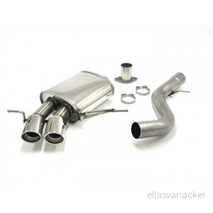 Nerezový výfuk 2x90mm BMW 1 Kupé (E82) 02BM015-5