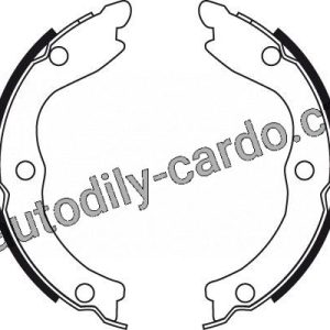 Sada brzdových čelistí TRW GS8710 – NISSAN X-TRAIL 01-07 Sada brzdových čelistí TRW GS8710 – NISSAN X-TRAIL 01-07