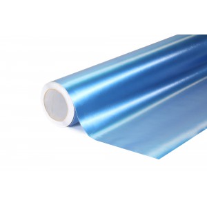 Matná broušená perlová modrá polepová fólie 152x100cm - interiér/exteriér BMP09-010
