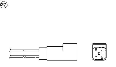 Lambda sonda NGK OZA660-EE34 Lambda sonda NGK OZA660-EE34