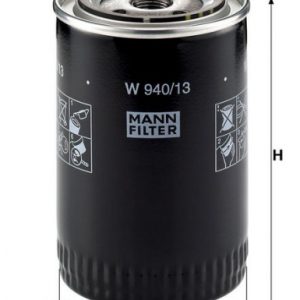 Olejový filtr MANN W940/13 (MF W940/13)