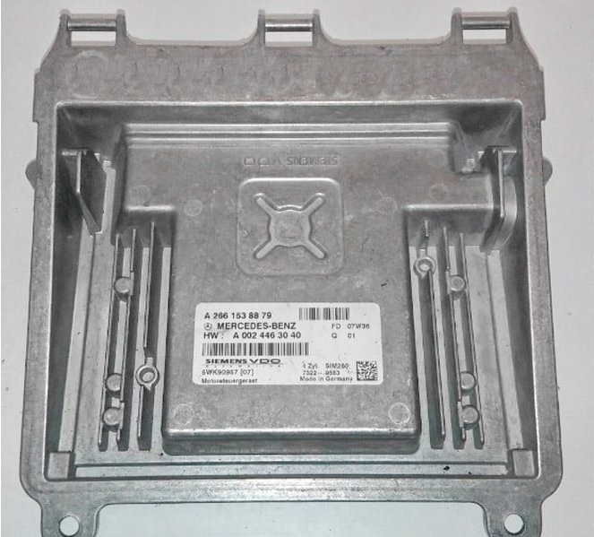 Řídící jednotka SIM266 MERCEDES A2661538879 A0024463040 SIEMENS 5WK90957