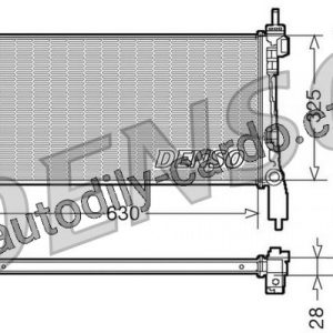 Chladič motoru DENSO (DE DRM07041) Chladič motoru DENSO (DE DRM07041)