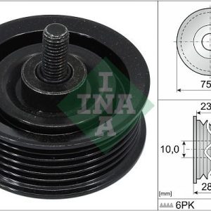 IN 532074410 Vodicí kladka drážkového řemene INA 183491 IN 532074410 Vodicí kladka drážkového řemene INA 183491