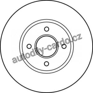 Brzdový kotouč TRW DF2630 – FORD PANTHER Brzdový kotouč TRW DF2630 – FORD PANTHER