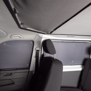 Rohože termoizolační vnitřní Isoflex 5dílná sada pro VW Multivan (dlouhý rozvor, od 06/2021, šedé) 313248