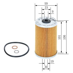 BO 1457429605 filtr olejový BOSCH BO 1457429605 filtr olejový BOSCH