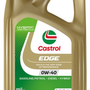 CASTROL EDGE 0W-40 4L + štítek CASTROL EDGE 0W-40 4L + štítek