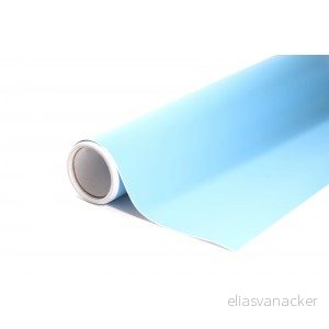 Matná světlá modrá polepová fólie 152x1000cm - interiér/exteriér MF04A-100