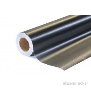 Broušená tmavá šedá polepová fólie 152x100cm - interiér/exteriér BLS01-010